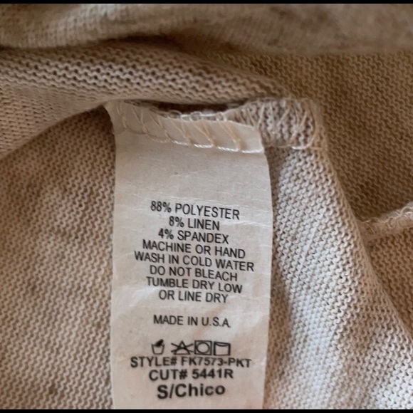 Linen-blend raglan tee - Picture 5 of 7